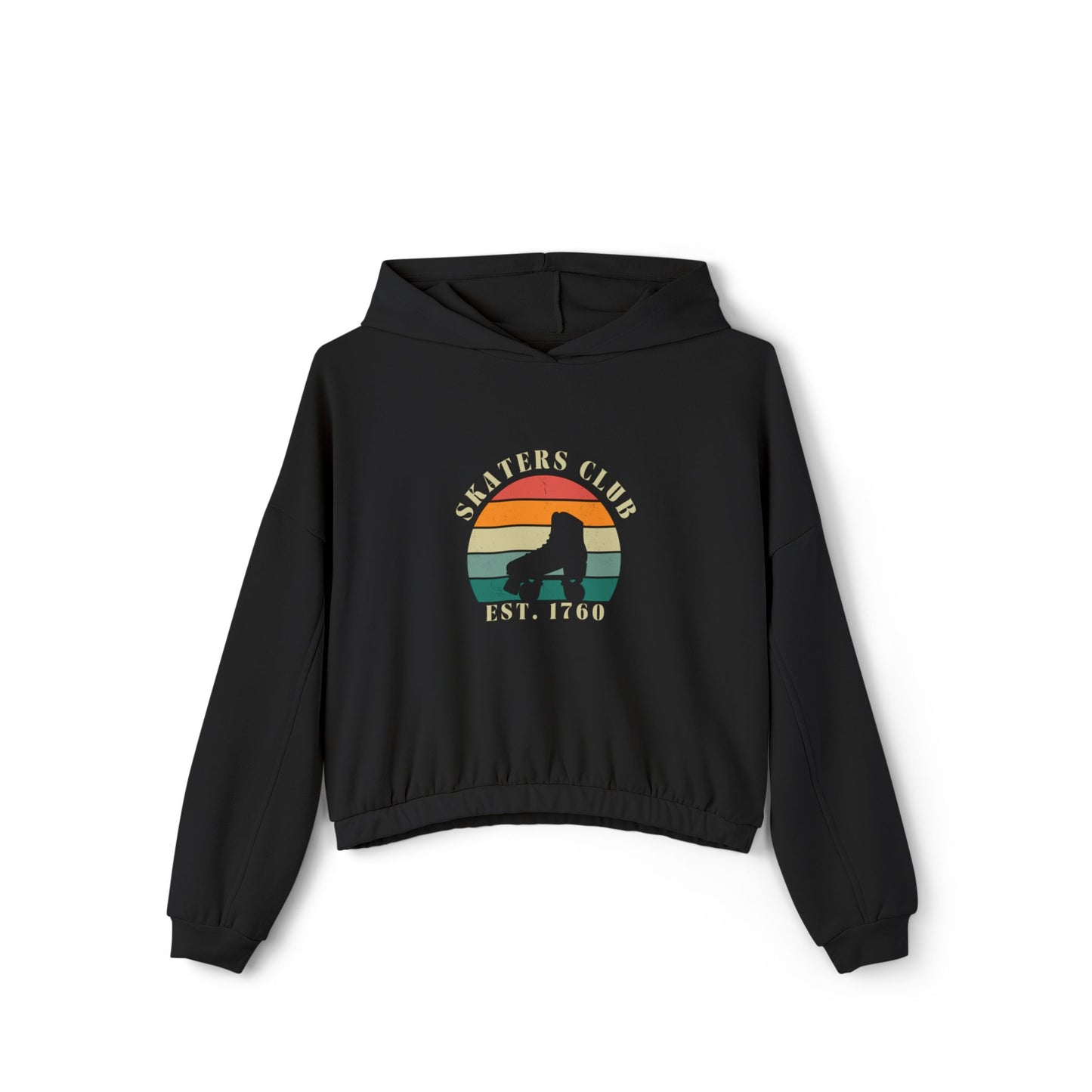 Women’s Cropped Retro Skaters Club Hoodie