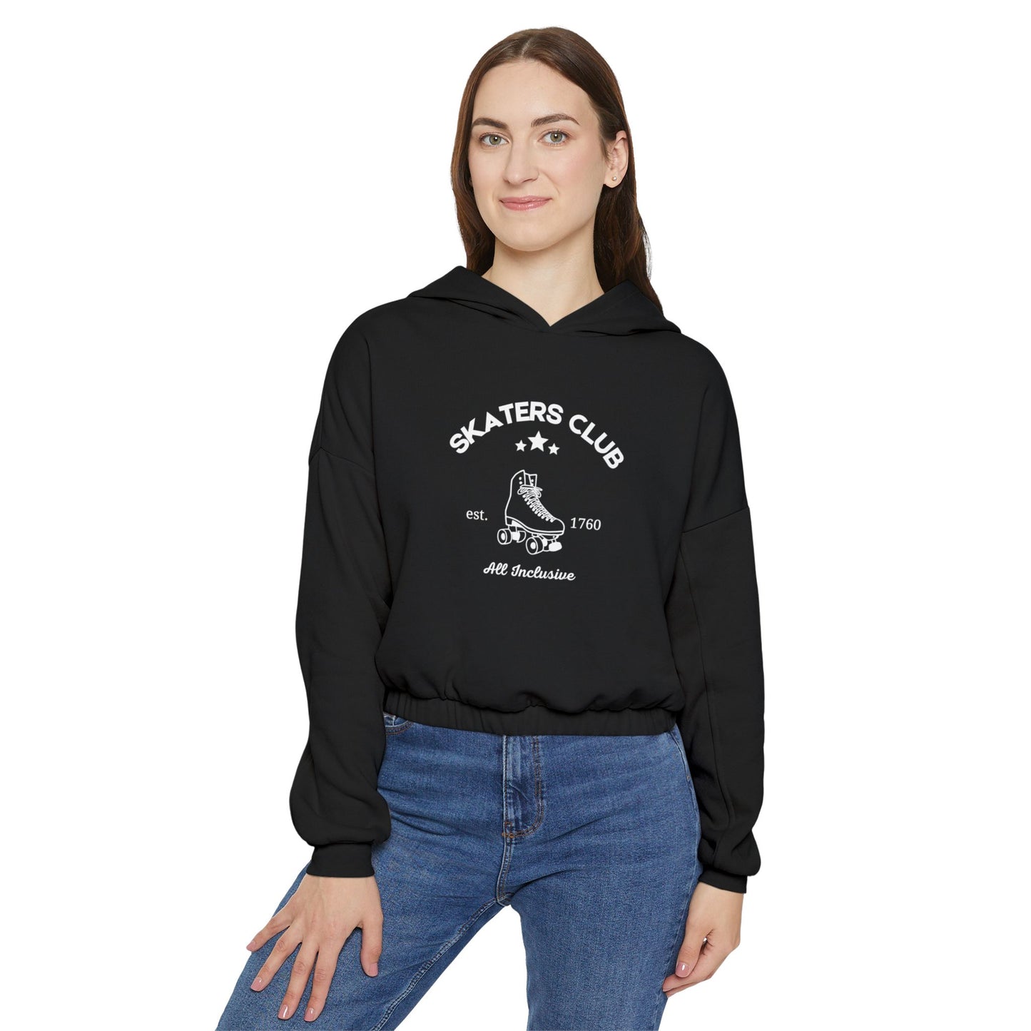Women’s Cropped Skaters Club Hoodie