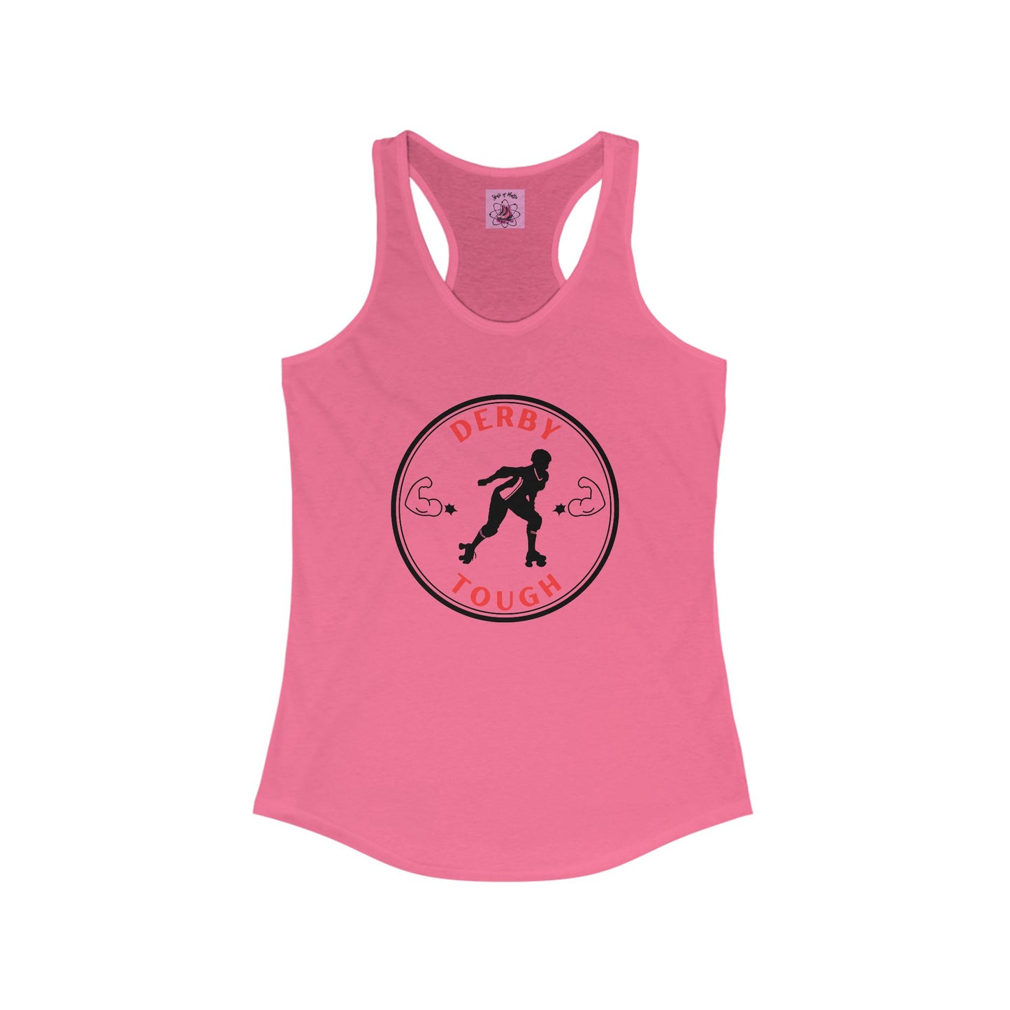 Tank Top - Womens Derby Tough Racerback Tank - Skate of Matter LLC