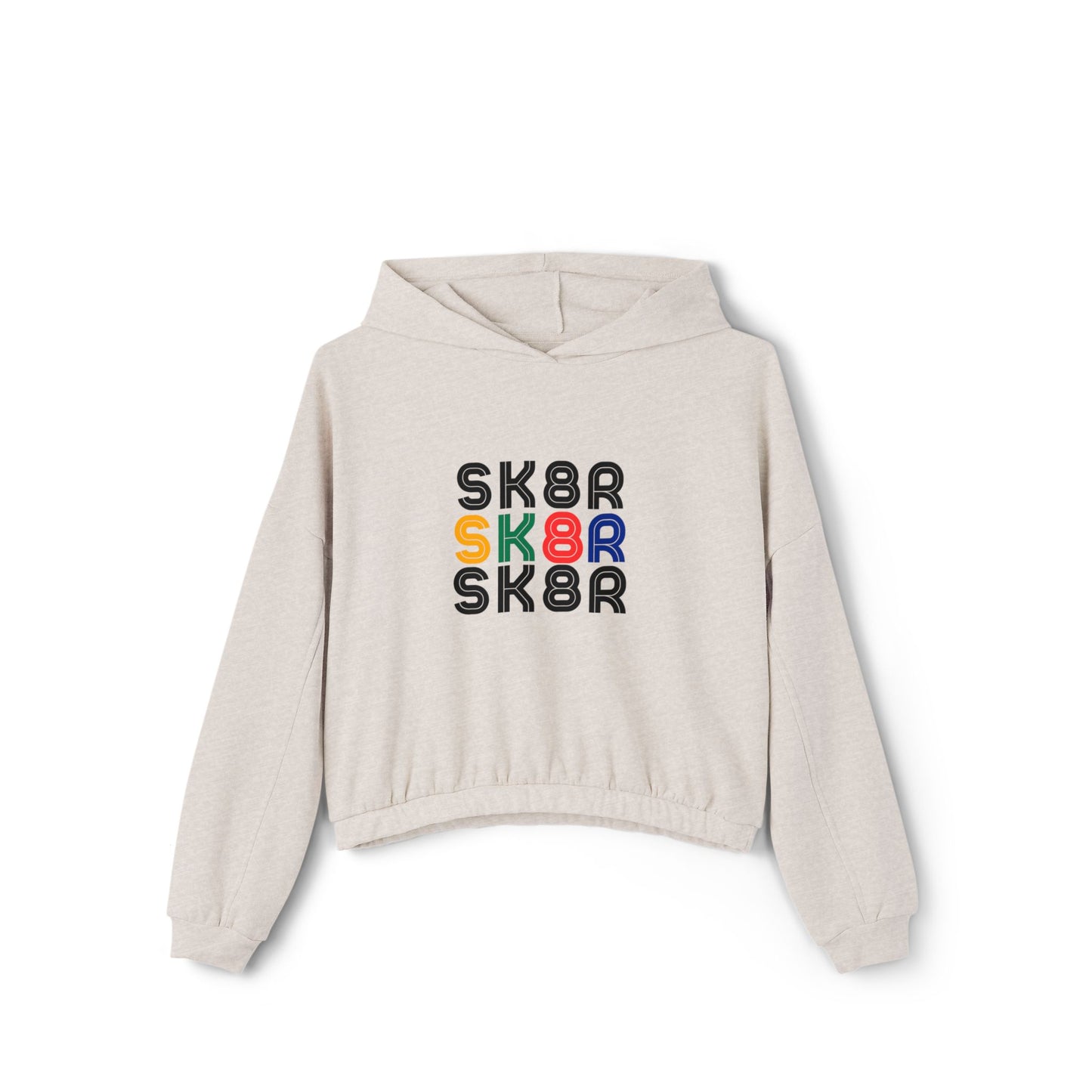 Women’s Cropped Retro Skater Sweatshirt