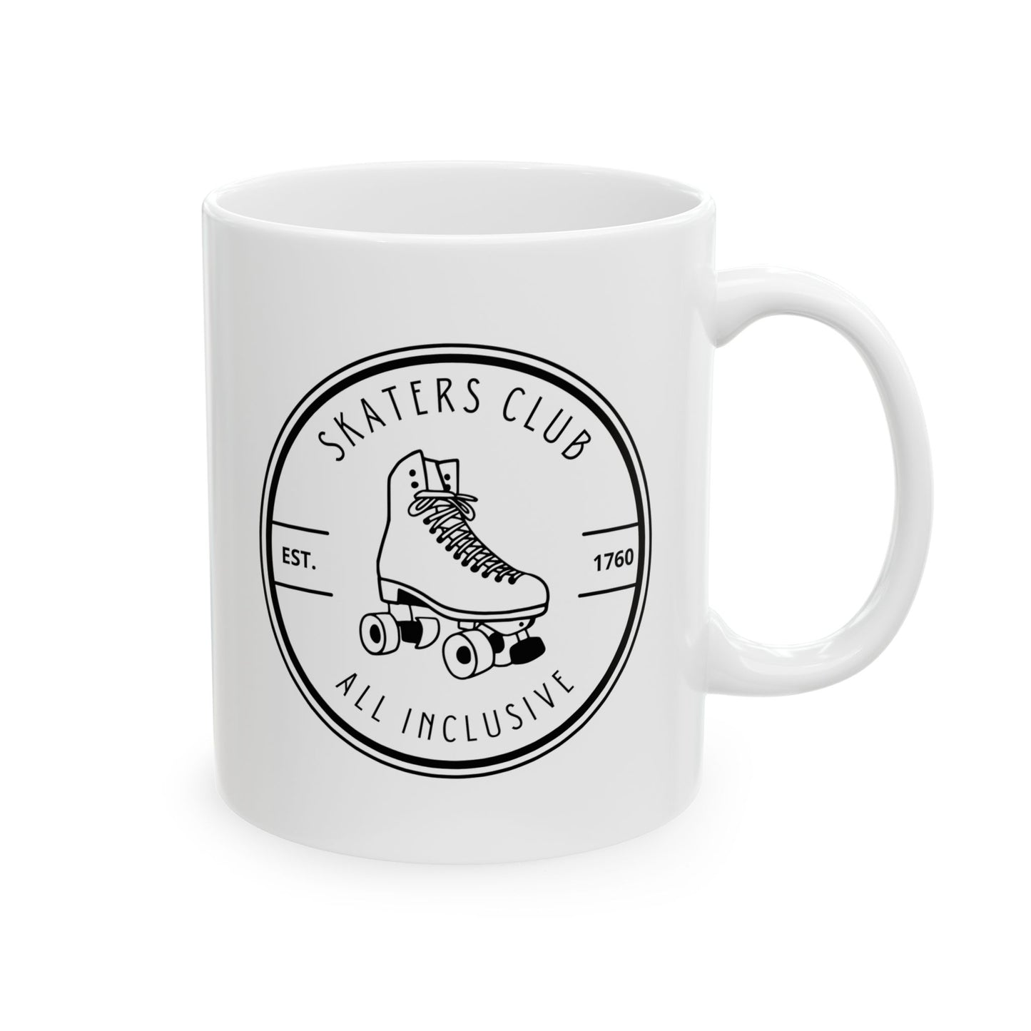 Skaters Club Ceramic Mug