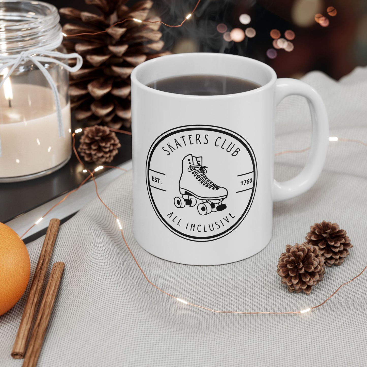 Skaters Club Ceramic Mug