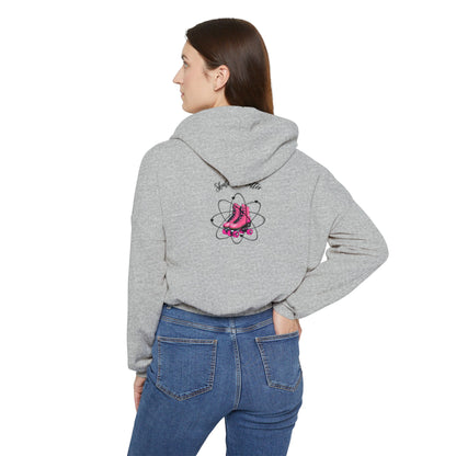 Women’s Cropped Easily Distractd by Skates Sweatshirt