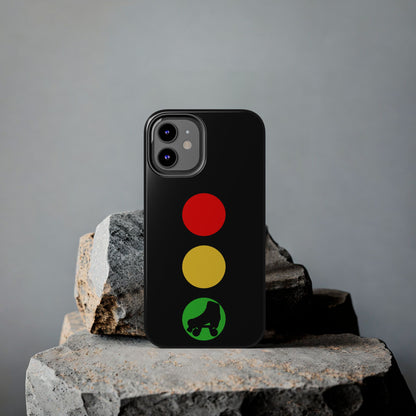 Green Means Go Skating! Tough Phone Case