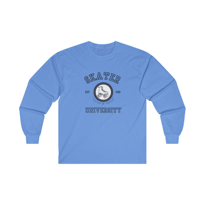 Skater University (Solid) Unisex Long Sleeve Tee