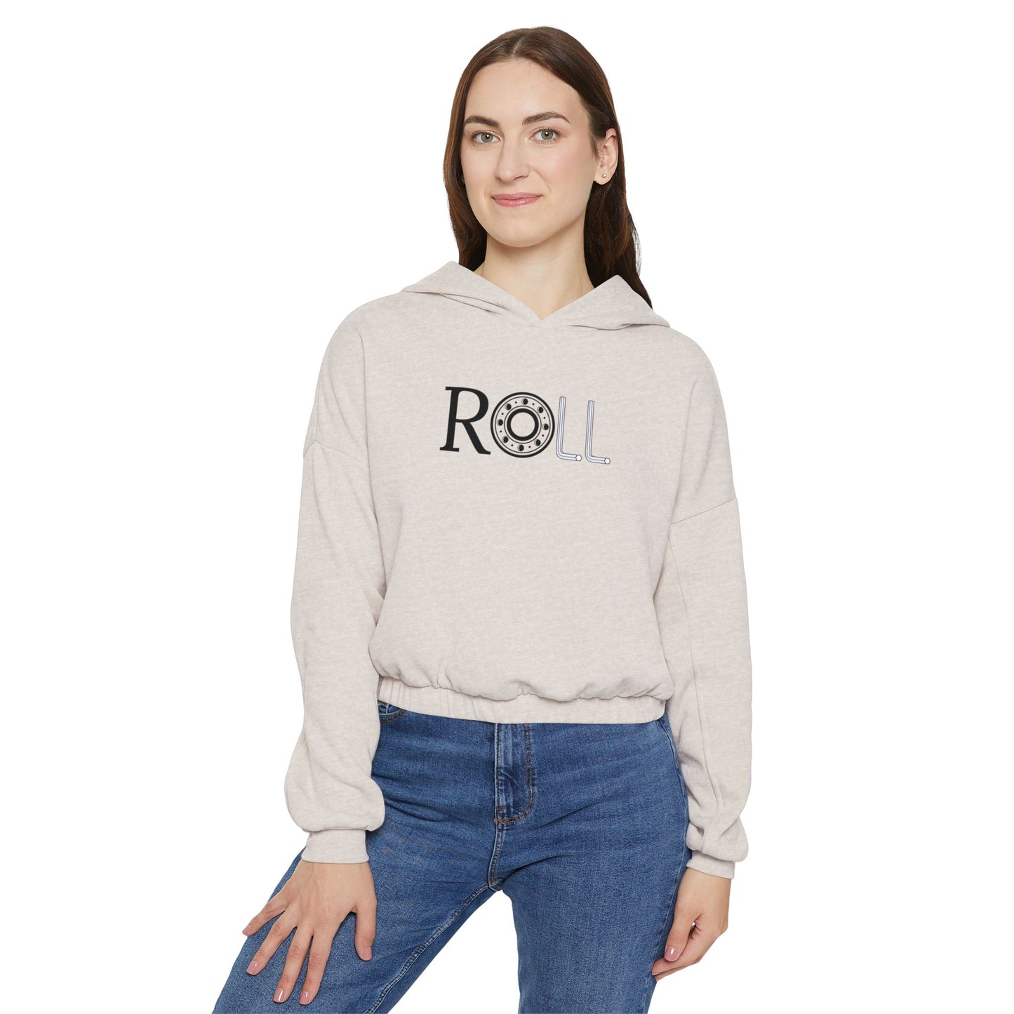 Women’s Cropped ROLL Sweatshirt