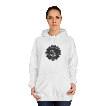 Black Round Skaters Club Unisex Hoodie