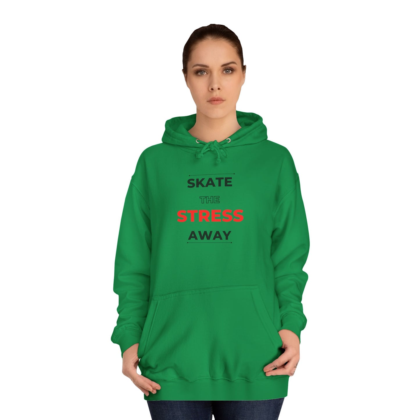 Skate the Stress Away Unisex Hoodie