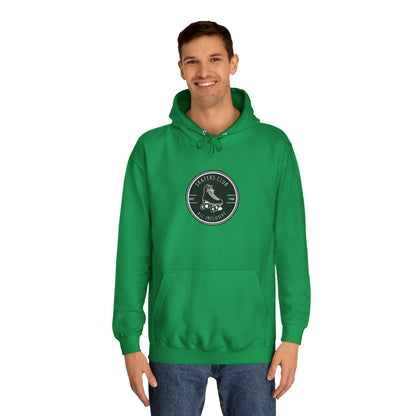 Black Round Skaters Club Unisex Hoodie