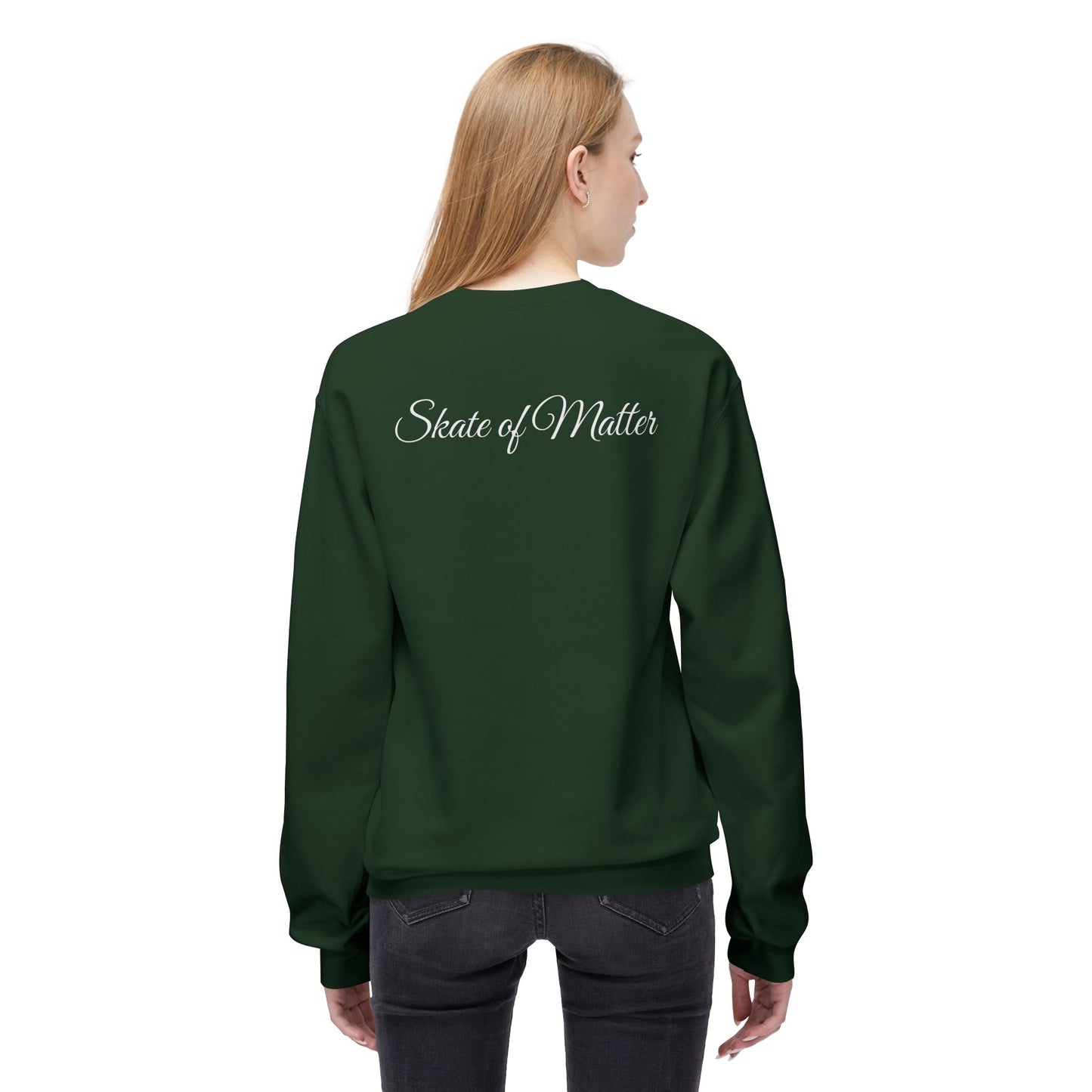 Skater University (Solid) Unisex Fleece Crewneck Sweatshirt