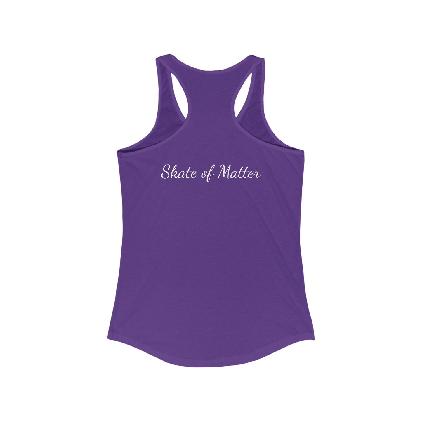 Women's Easily Distracted by Skates Racerback Tank