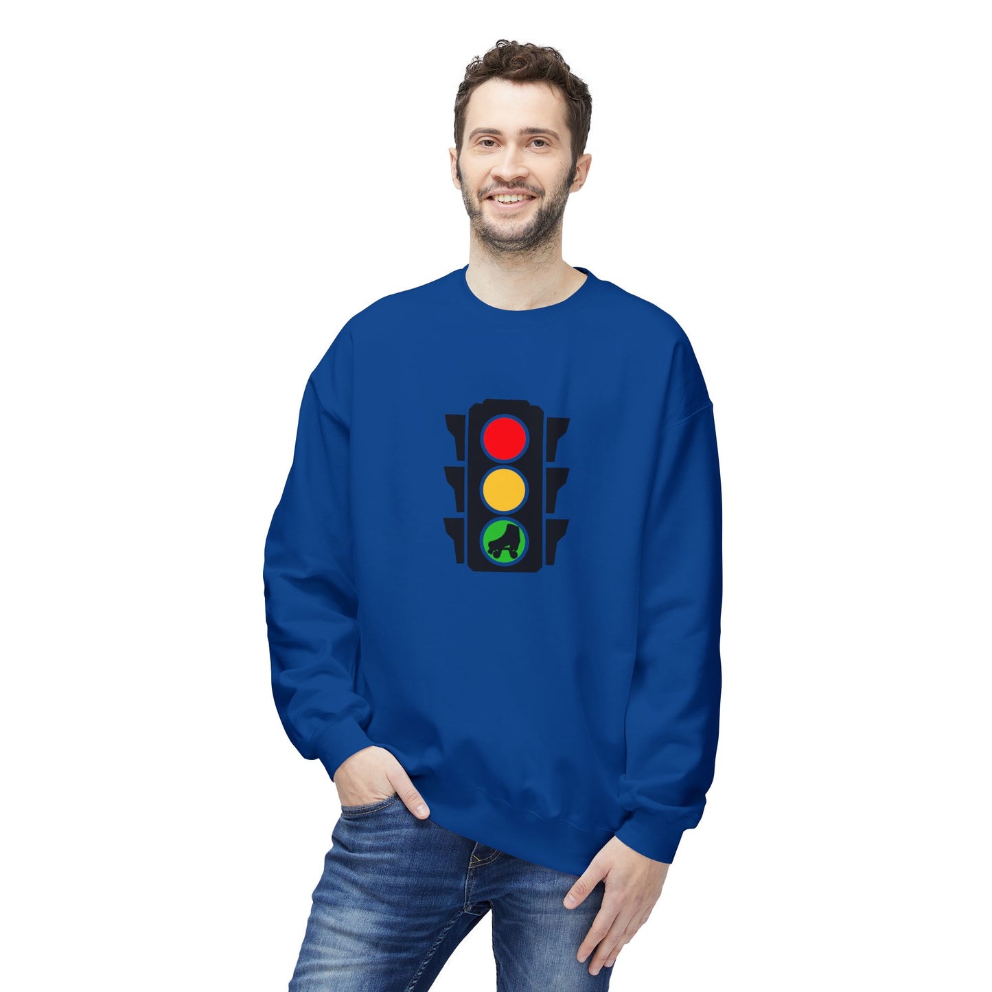 Ready, Set, Go Skating! Fleece Crewneck Sweatshirt