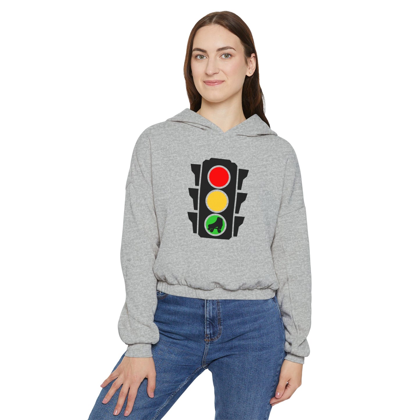 Women’s Cropped Ready, Set, Go Skating! Sweatshirt