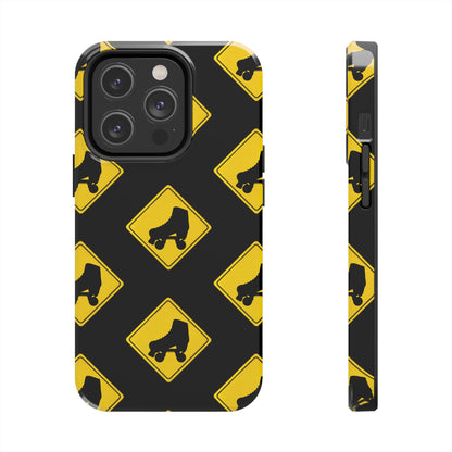 Warning Skater Tough Phone Case