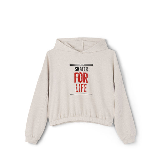 Women’s Cropped Skater for Life Sweatshirt