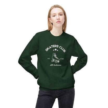 Skaters Club Unisex Fleece Crewneck Sweatshirt