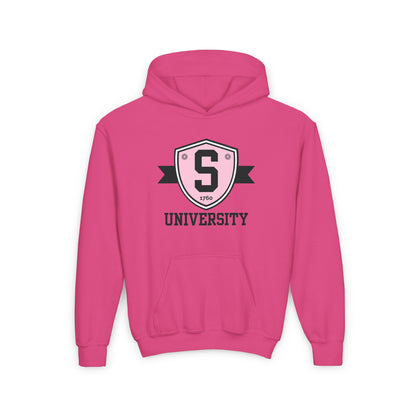 Kids Skater University Emblem (Solid) Sweatshirt