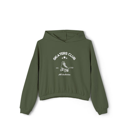 Women’s Cropped Skaters Club Hoodie