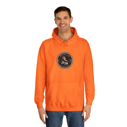 Black Round Skaters Club Unisex Hoodie