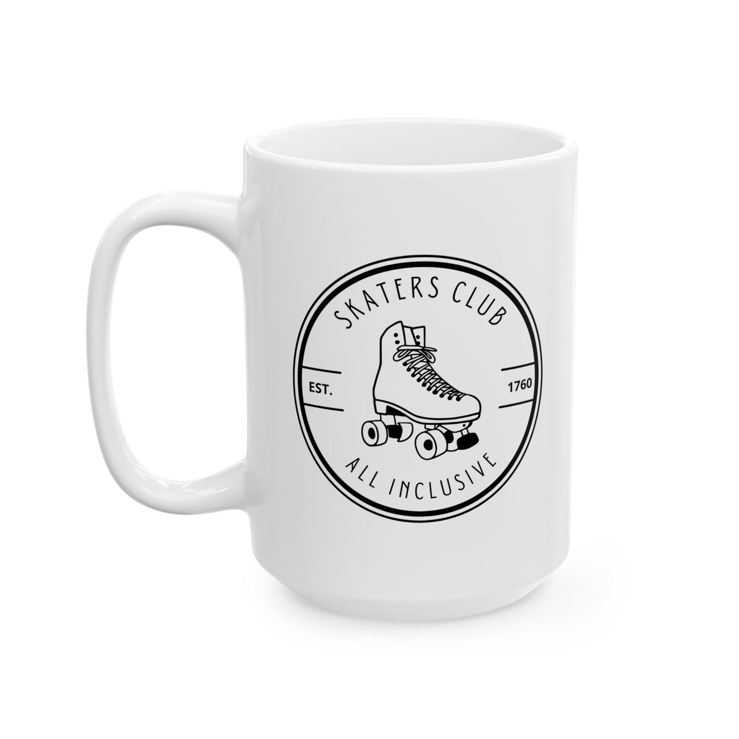 Skaters Club Ceramic Mug