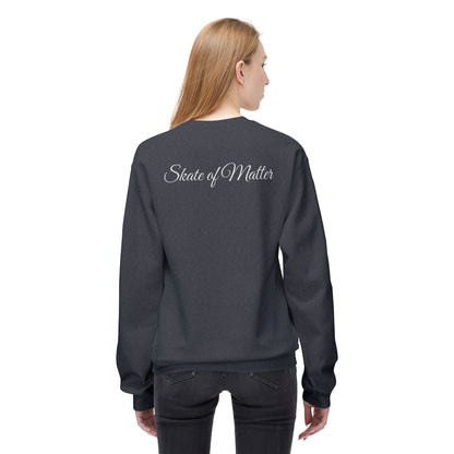 Retro Skater Unisex Fleece Crewneck Sweatshirt