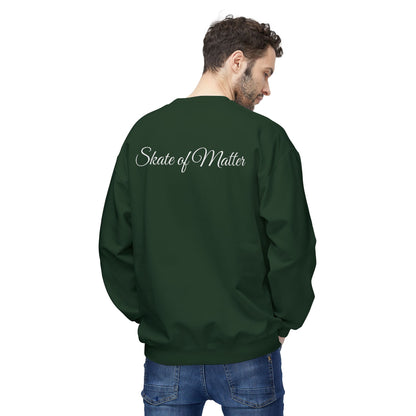 I Love Skater Guys Unisex Fleece Crewneck Sweatshirt