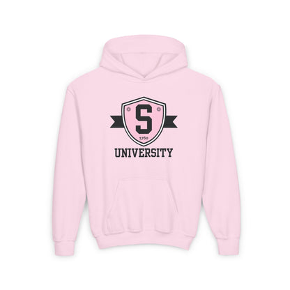 Kids Skater University Emblem (Solid) Sweatshirt