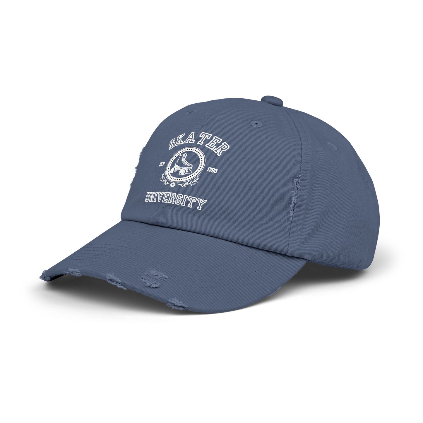 Skater University Distressed Cap