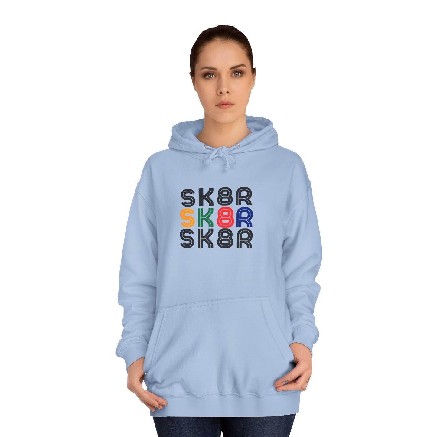 Retro Skater Unisex Hoodie