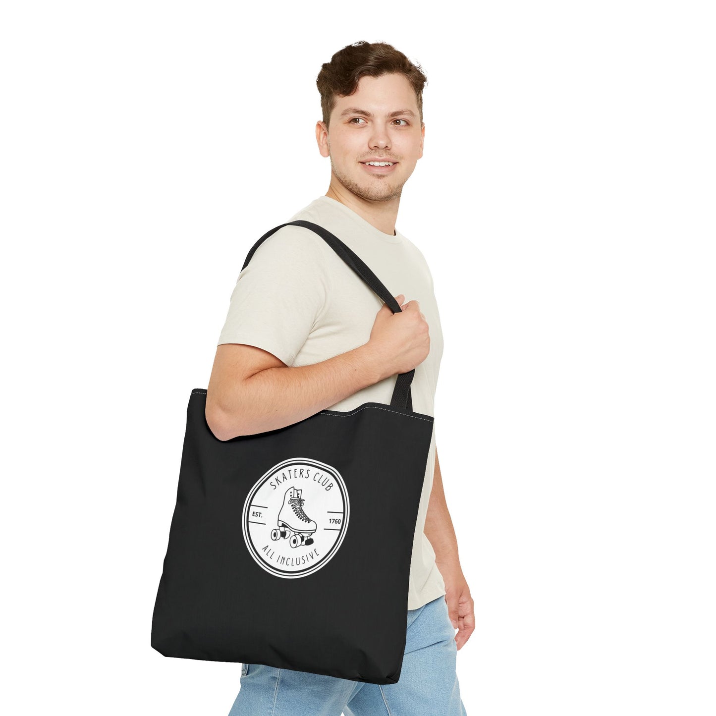 Round Skaters Club Tote Bag