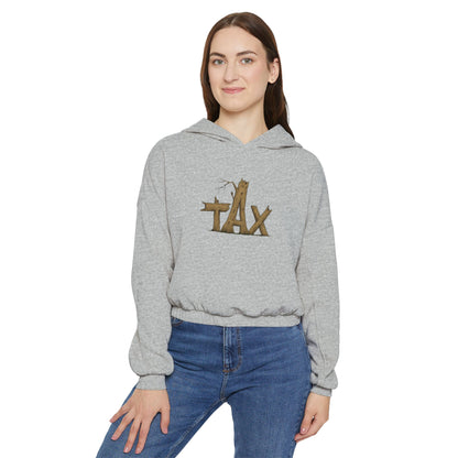 Women’s Cropped Wood Tax Sweatshirt