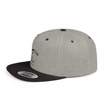 Skaters Club Embroidered Flat Bill Snapback