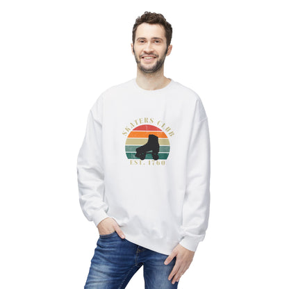 Retro Skaters Club Unisex Fleece Crewneck Sweatshirt