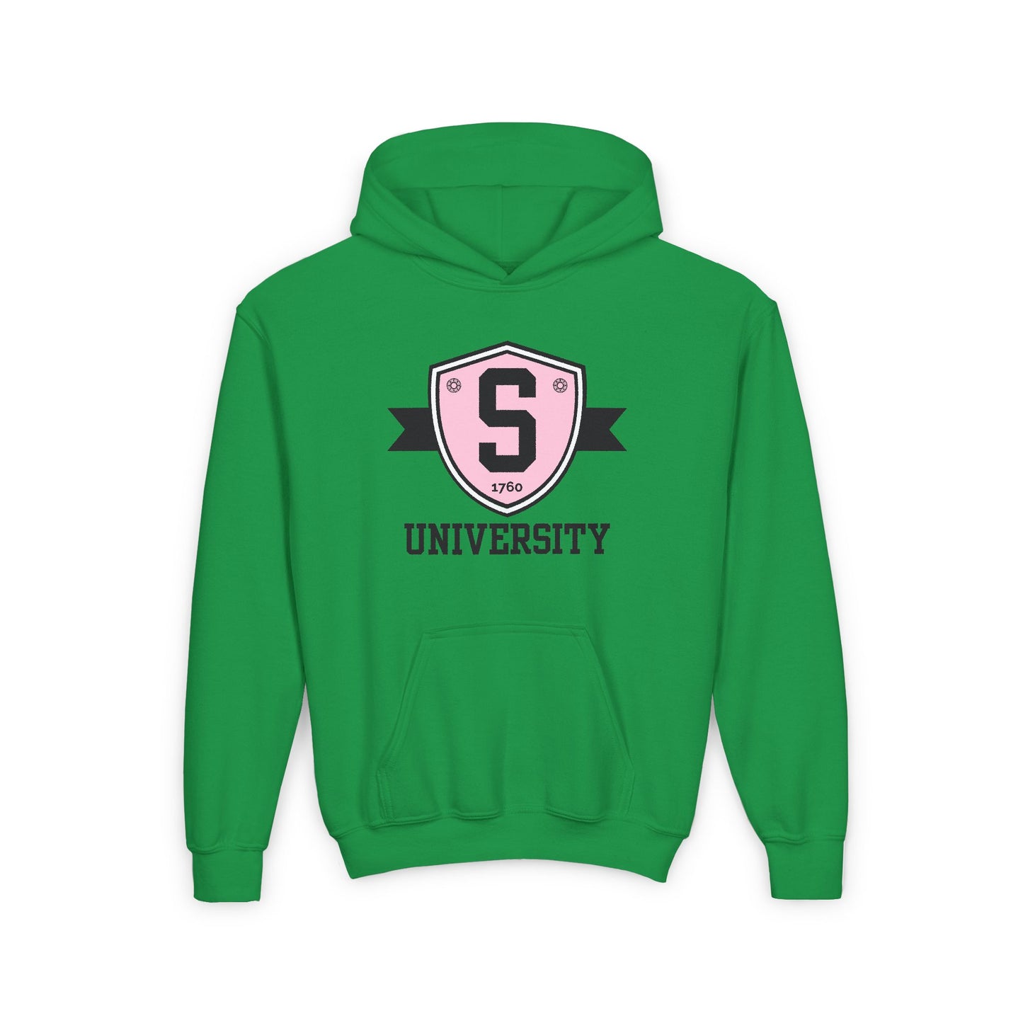 Kids Skater University Emblem (Solid) Sweatshirt