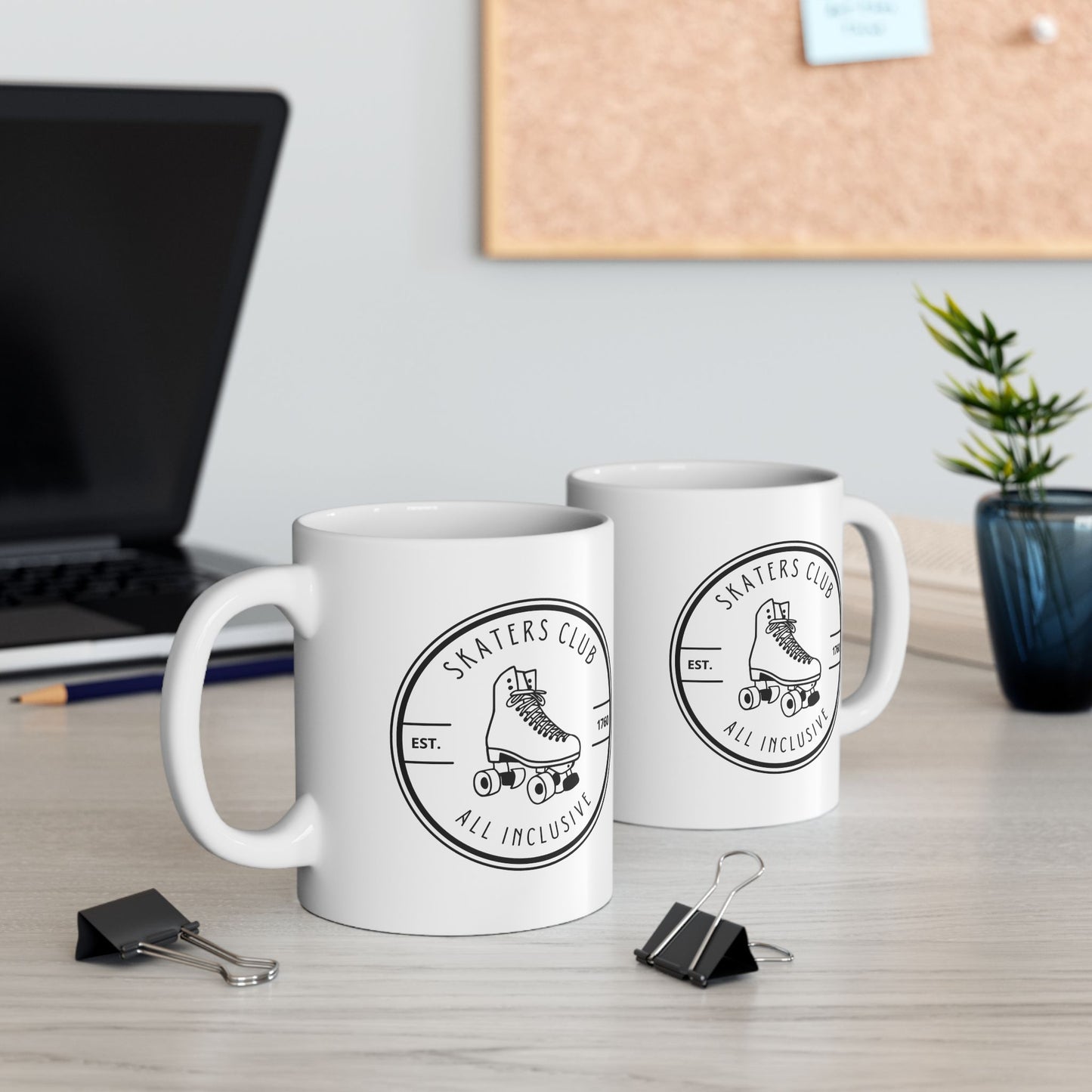 Skaters Club Ceramic Mug