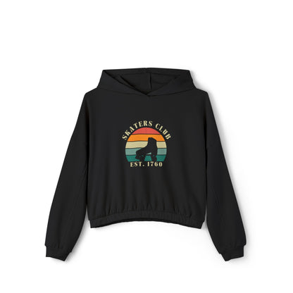 Women’s Cropped Retro Skaters Club Hoodie