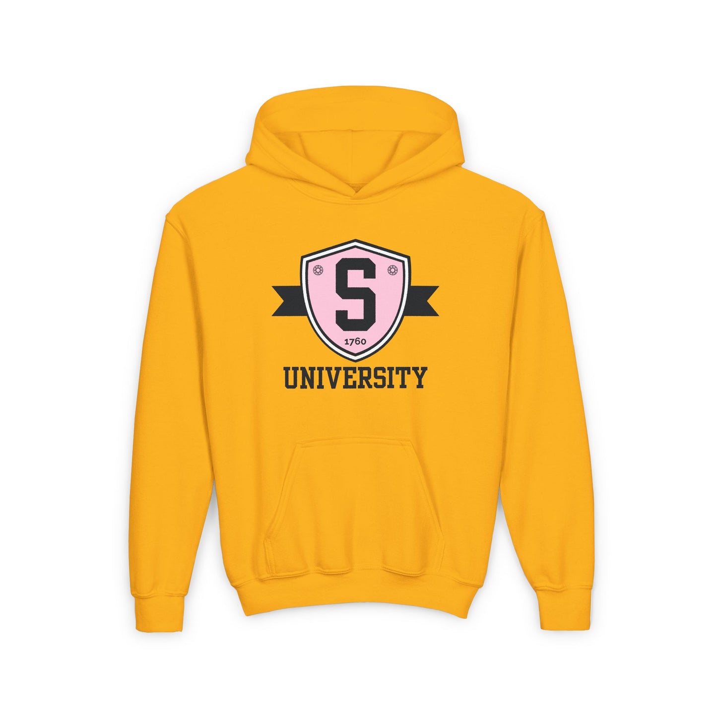 Kids Skater University Emblem (Solid) Sweatshirt