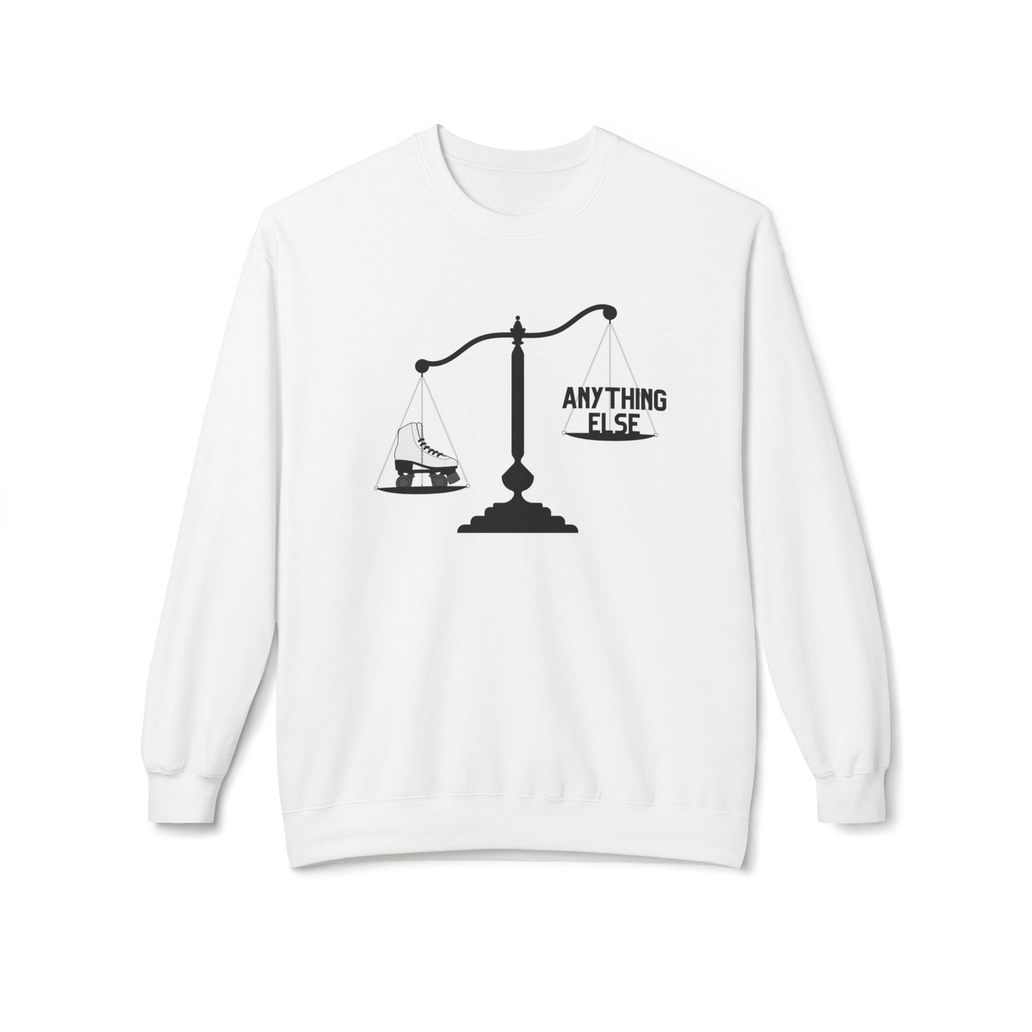 Skating > Anything Else Unisex Fleece Crewneck Sweatshirt