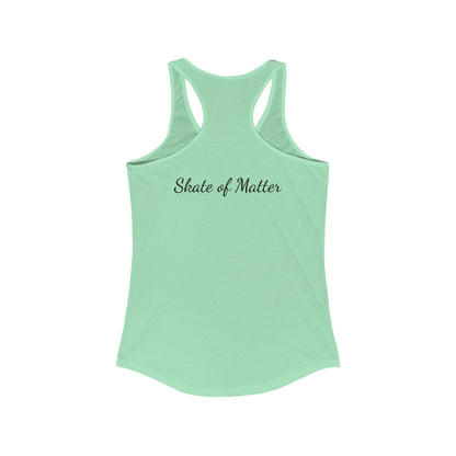 Women's Easily Distracted by Skates Racerback Tank