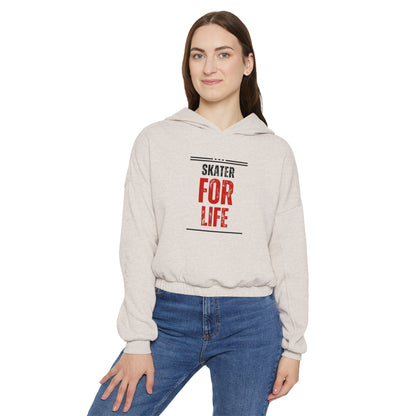 Women’s Cropped Skater for Life Sweatshirt