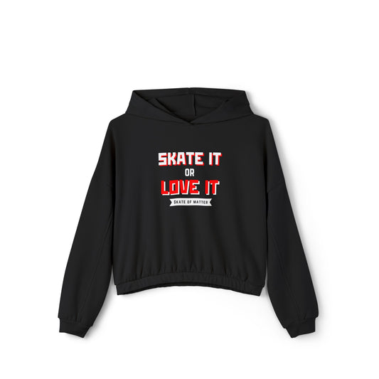 Women’s Cropped Skate it or Love It Sweatshirt