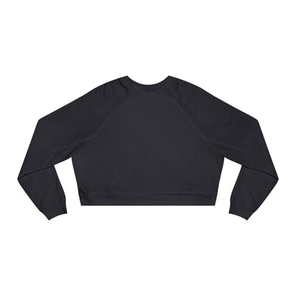 Women's Cropped Skater (Solid) University Fleece Pullover