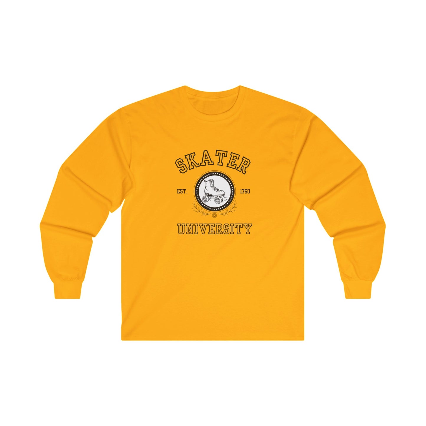 Skater University (Solid) Unisex Long Sleeve Tee