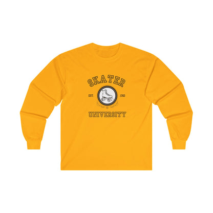 Skater University (Solid) Unisex Long Sleeve Tee