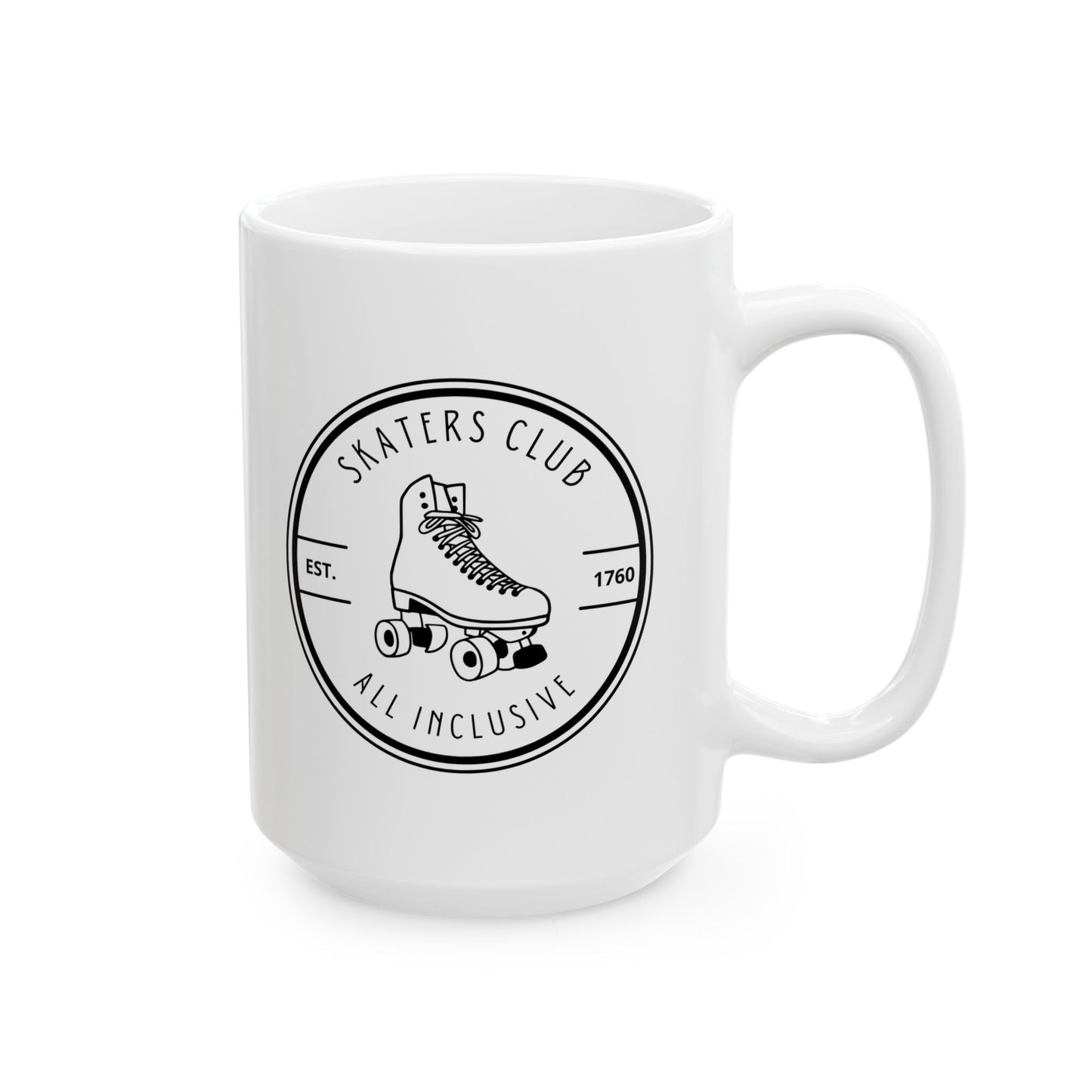 Skaters Club Ceramic Mug
