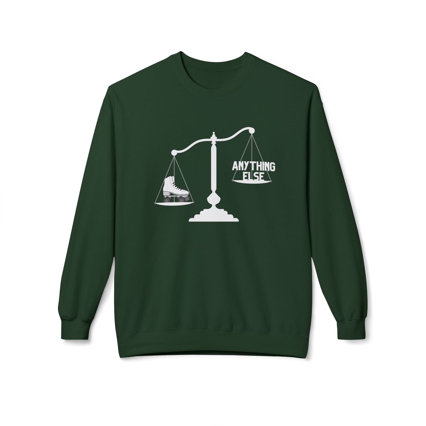 Skating > Anything Else Unisex Fleece Crewneck Sweatshirt