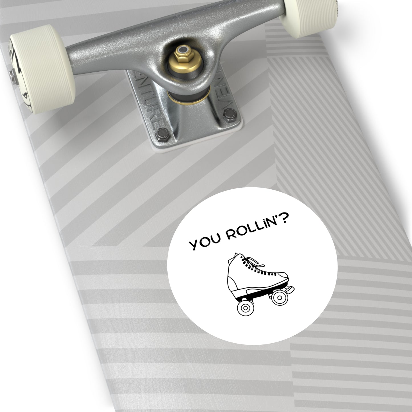 Round You Rollin'? Sticker