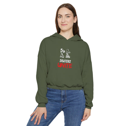 Women’s Cropped Skaters Unite Sweatshirt