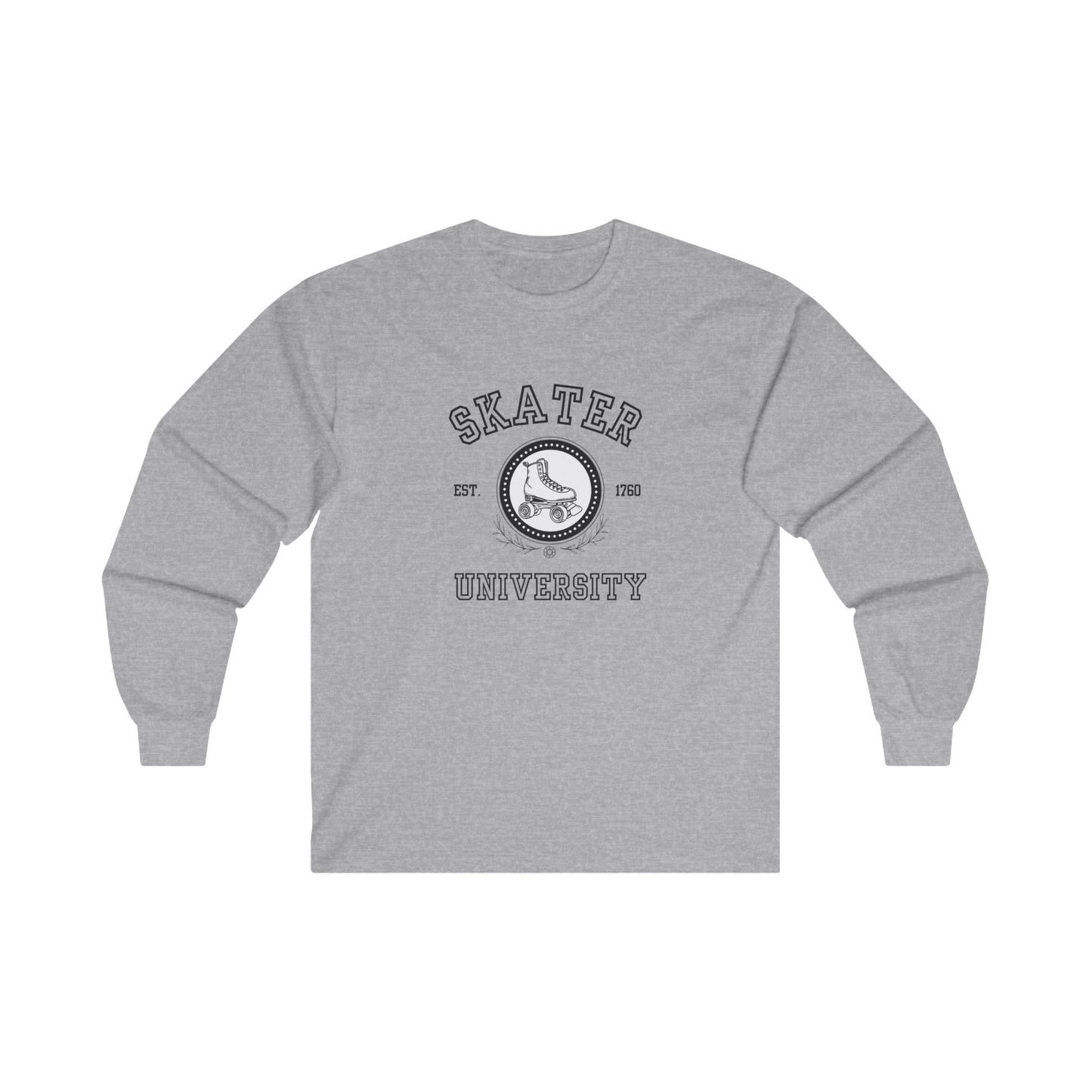 Skater University (Solid) Unisex Long Sleeve Tee