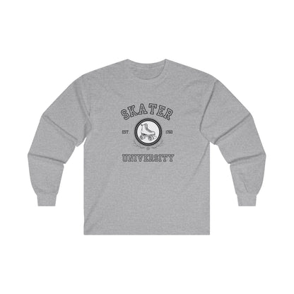 Skater University (Solid) Unisex Long Sleeve Tee